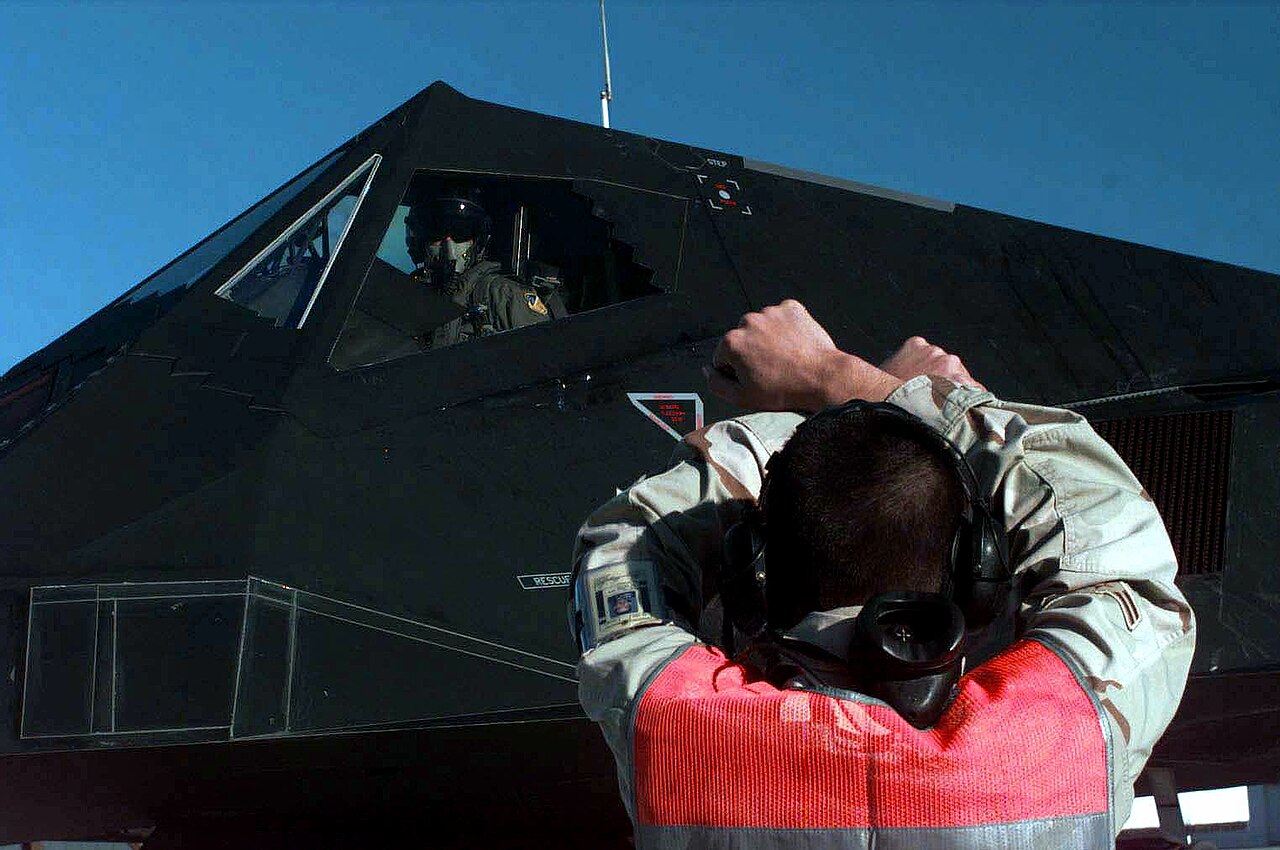 F-117 Nighthawk stealth fighter