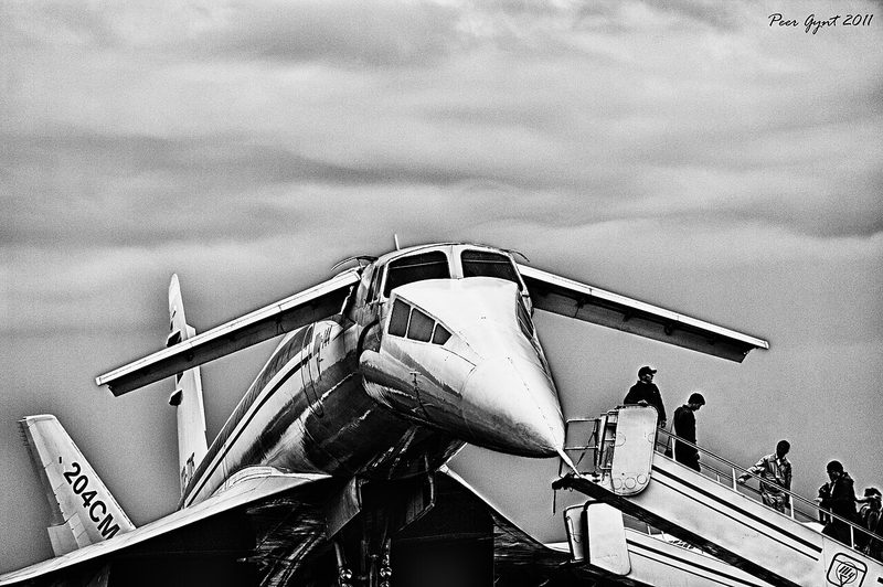 Tupolev Tu-144 supersonic airliner